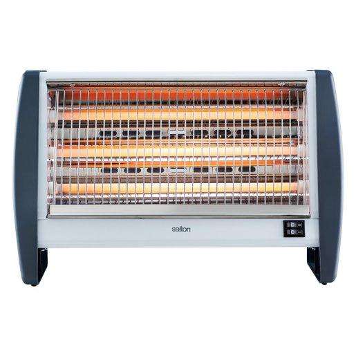 Salton 3 Bar Heater with Stainless Steel Reflective Technology - Efficient & Focused Warmth