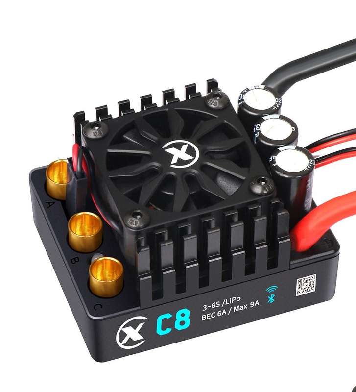 200A 3-8s ELectronic Speed Controller ESC for Radio Controlled Cars and Trucks