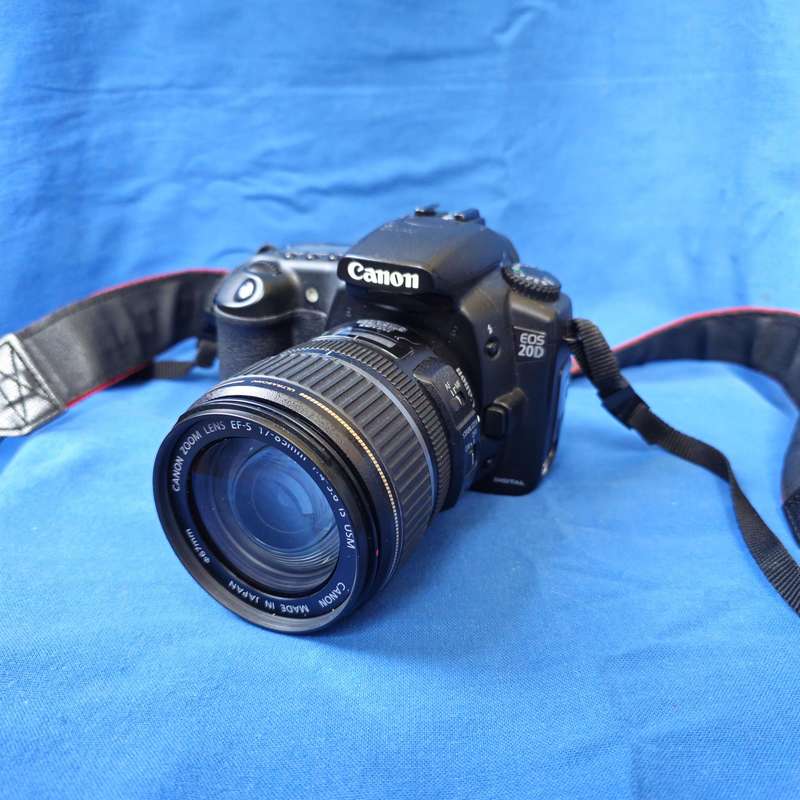 Canon EOS 20D with an EFS 17-85mm Lens