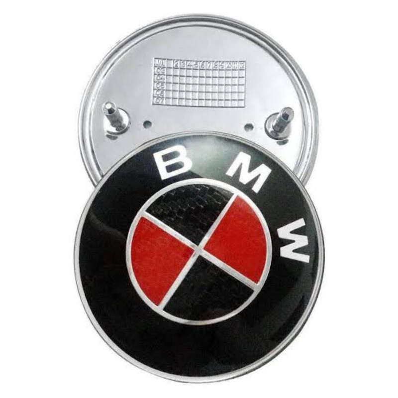 BMW Red and Black Badges/Roundels (7 piece)