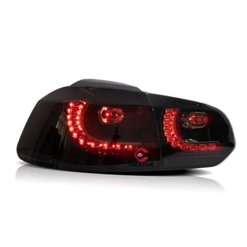 VW Golf  6 Smoked LED R20 Tail Lights