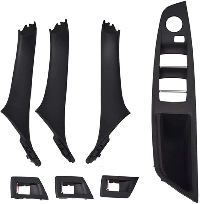 BMW F10 (5-series) Inner Door replacement handles (7 piece, black)