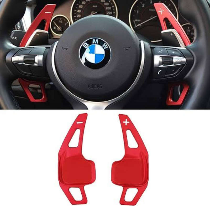 BMW F-Series Paddle Extensions (Red)