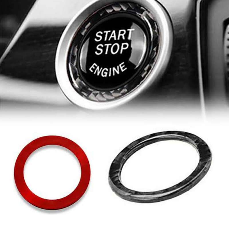 BMW E-series Start Button Ring (Carbon)