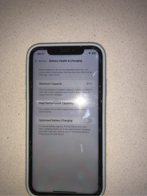 IPhone XR 128GB BLUE