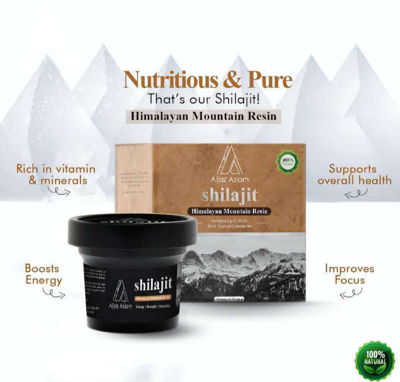Shilajit Himalayan Mountain Resin