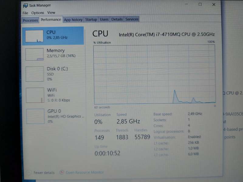 Lenovo ThinkPad T540p Core i7 500GB SSD Storage 16GB Ram