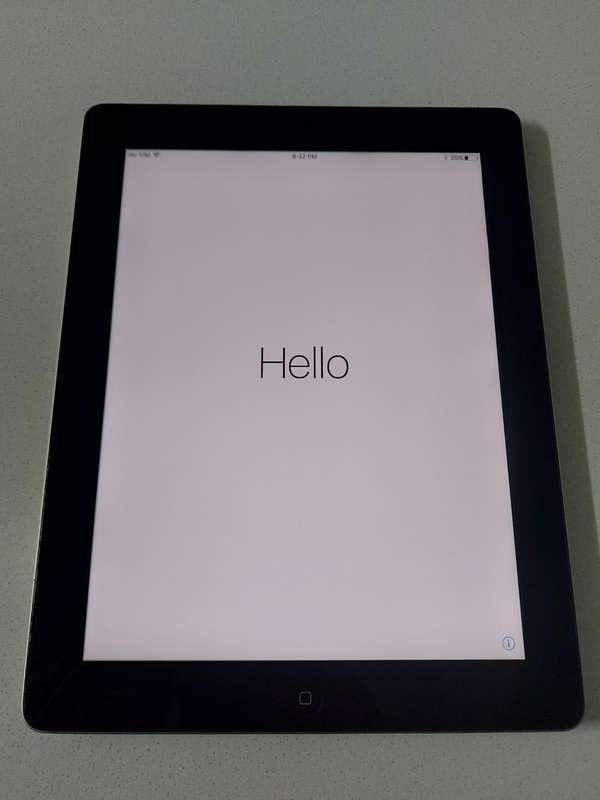 Apple iPad 4 Wi-Fi + Cellular A1460 (Activation Lock)