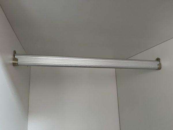 Wardrobe clothe hanger rail