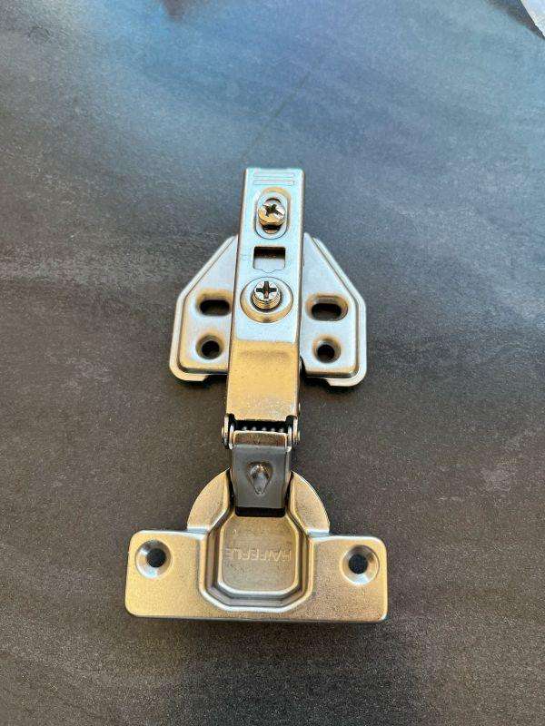 Full overlay soft close hinges