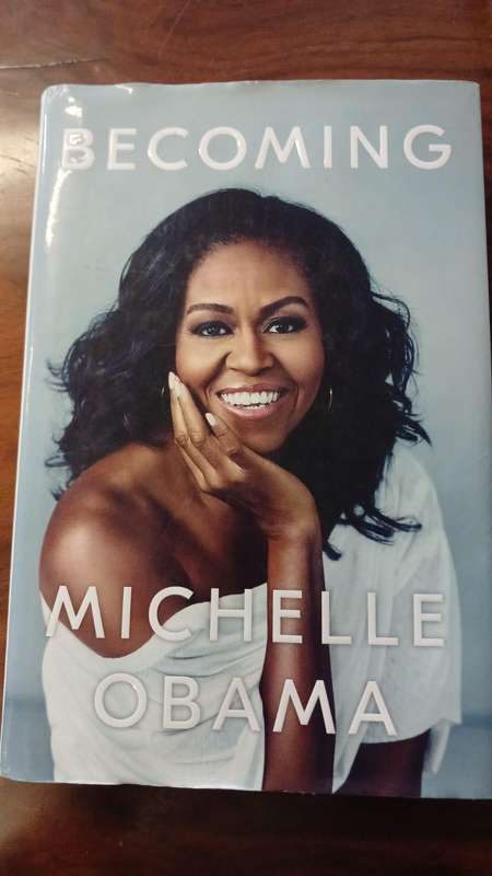 Becoming by Michelle Obama  Hardcover with Dust Jacket (Used, Good Condition)
