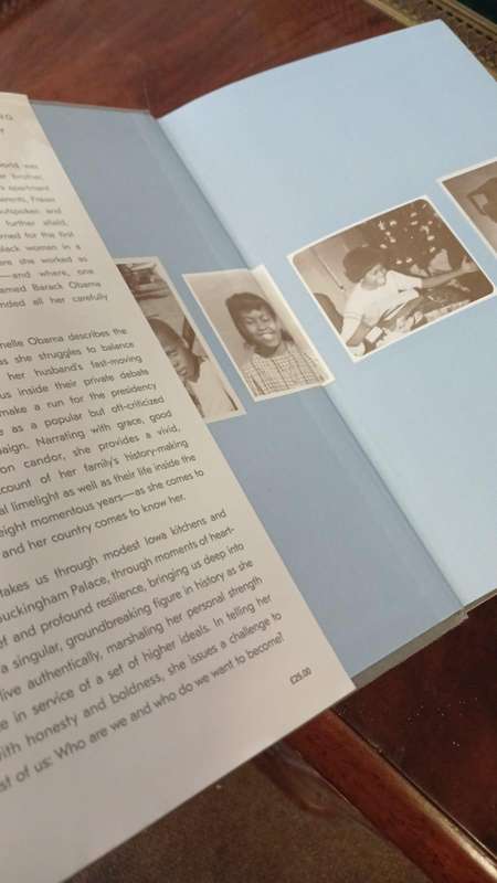 Becoming by Michelle Obama  Hardcover with Dust Jacket (Used, Good Condition)