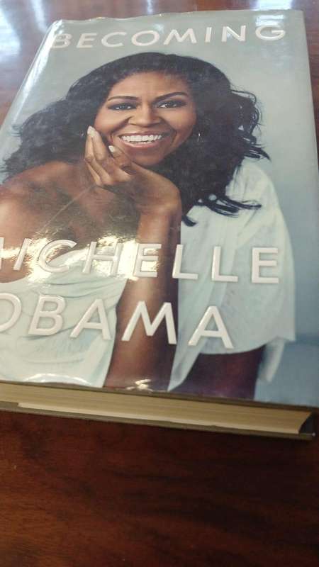 Becoming by Michelle Obama  Hardcover with Dust Jacket (Used, Good Condition)