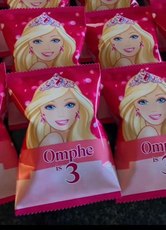Personalised party packs