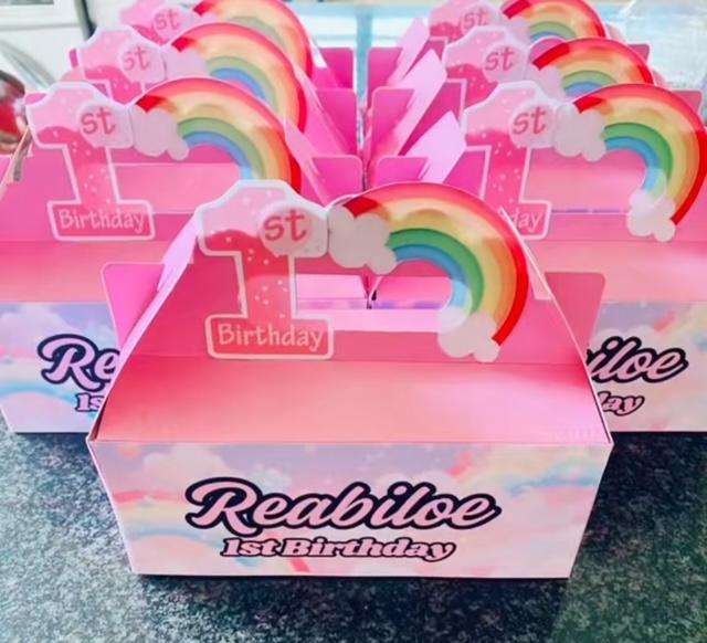 Personalised party box