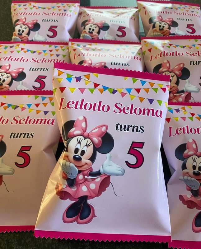 Personalised party packs