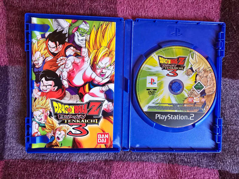PS2 Dragonball Z Budokai Tenkaichi 3, CIB, disc in good condition