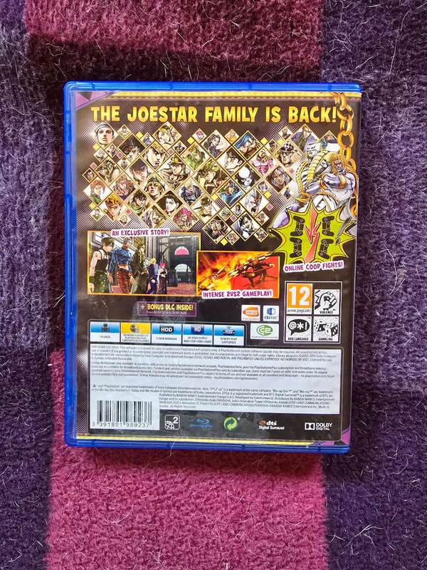 PS4 Jojos Bizarre Adventure Eyes of Heaven, CIB