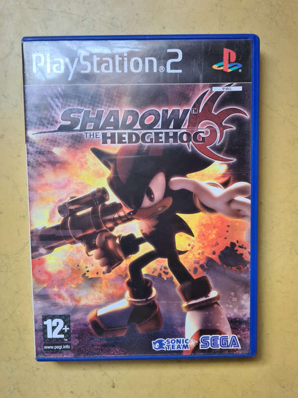 PS2 Shadow The Hedgehog, CIB