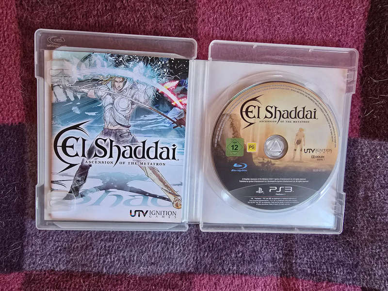 PS3 El Shaddai Ascension Of The Metatron, CIB, disc in good condition