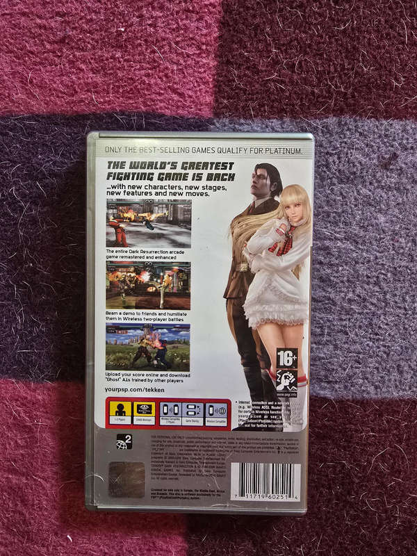 PSP Tekken Dark Resurrection, CIB