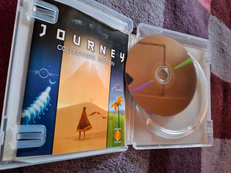 PS3 Journey Collectors Edition, disc in good condition, CIB