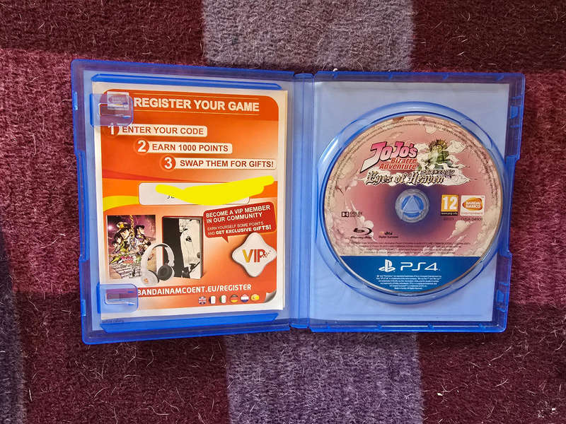 PS4 Jojos Bizarre Adventure Eyes of Heaven, CIB