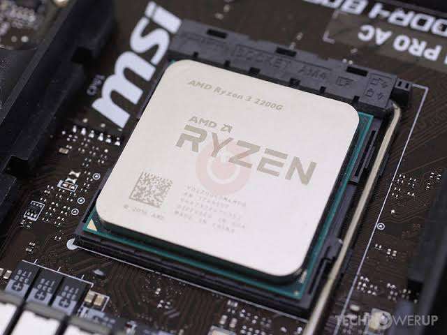 AMD Ryzen 3 Pro 2200G VGA  Graphics