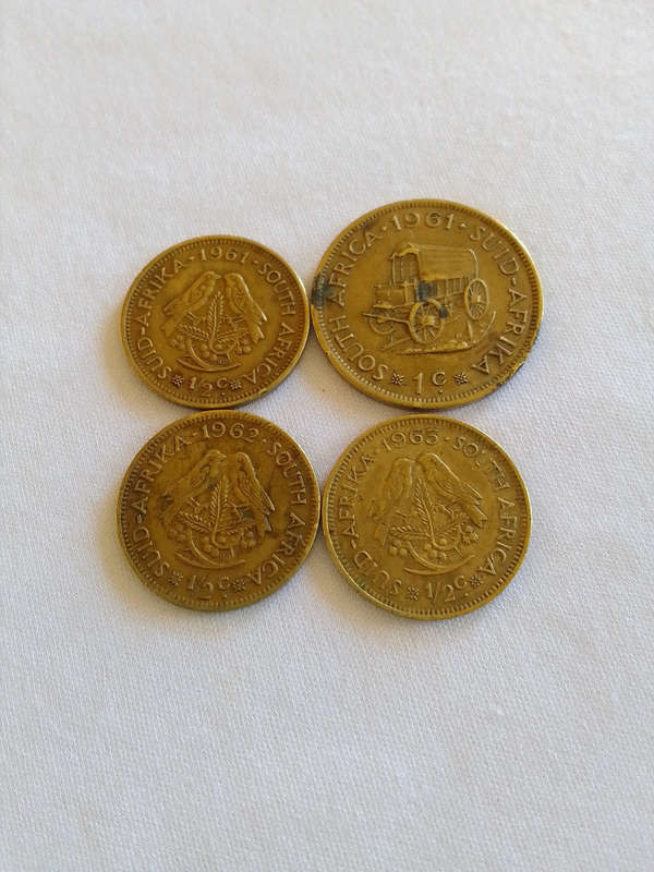 1961 SA coins