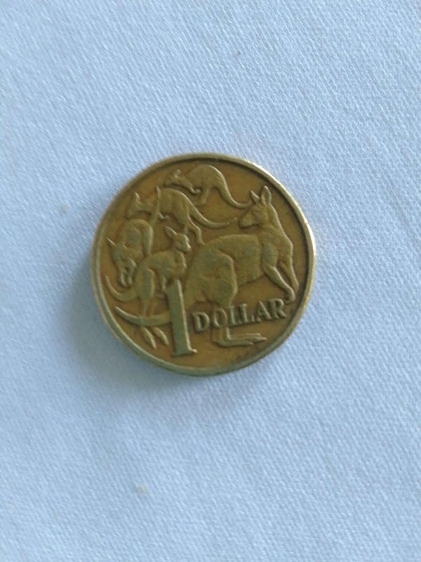 Australian 1984 one dollar coin