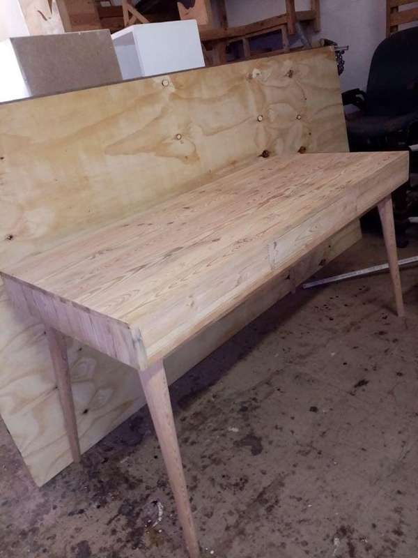 Bespoke real wood desks according to your design or dimensions free delivery