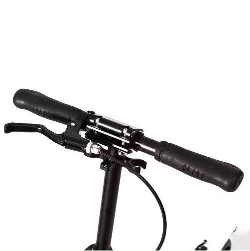 Adult Kick Scooter with Disc Handbrake, Foldable Adjustable Urban Scooter with Dual Suspension