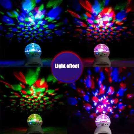 New LED Crystal Disco Ball Effect Stage Light