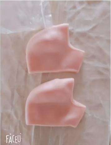 Silicone heel protection, relieve heel, soft protective cover