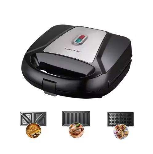 3 in 1 Non Sticking Breakfast Sandwich Maker