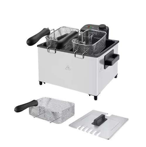 2000W Deep Fryer - 5.5L with Heat Control & Basket