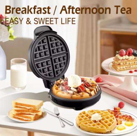 Automatic Waffle Maker Breakfast Toaster Electric Non Stick Sandwich Machine Maker