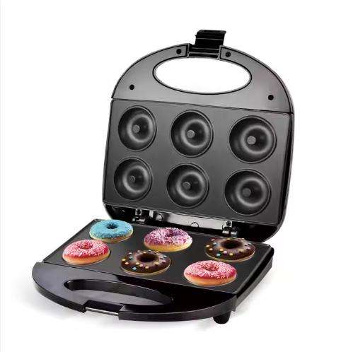 Non-Stick Donut Maker with Automatic Temperature Control