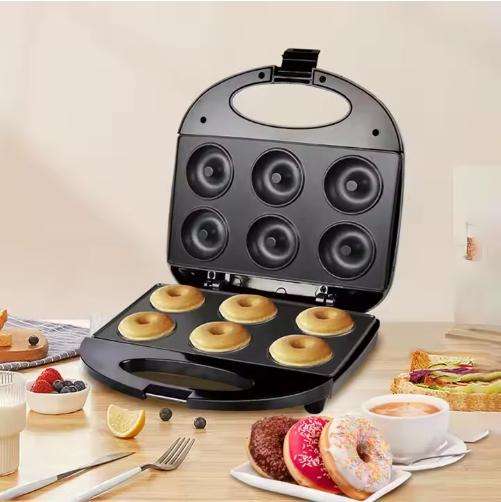 Non-Stick Donut Maker with Automatic Temperature Control