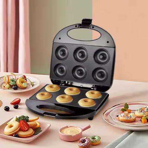 Non-Stick Donut Maker with Automatic Temperature Control