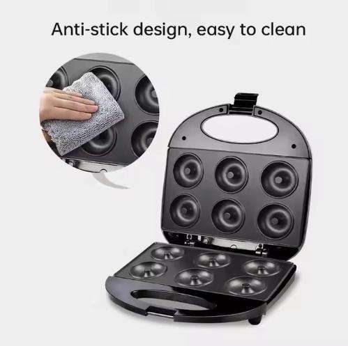Non-Stick Donut Maker with Automatic Temperature Control