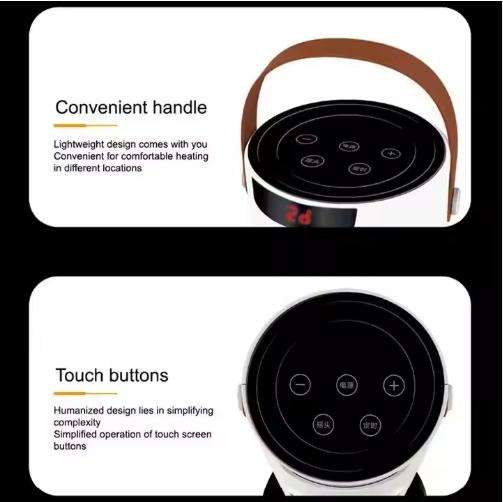 Portable Energy Saving Heating Fan With Remote Control
