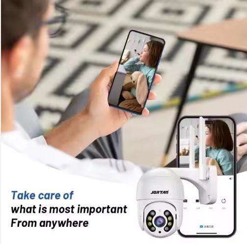 4 Channel WiFi Smart Camera Kit - Full HD, Remote Viewing