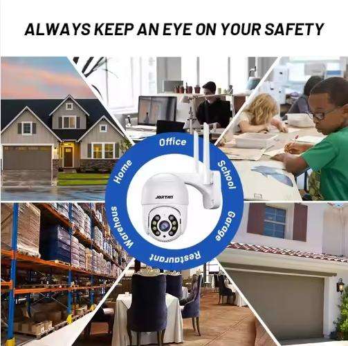 4 Channel WiFi Smart Camera Kit - Full HD, Remote Viewing