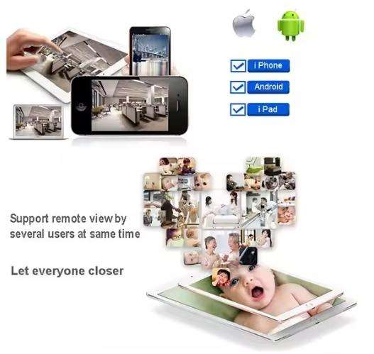 HD Smart  Camera Panoramic Baby Camera Monitor Wifi Network