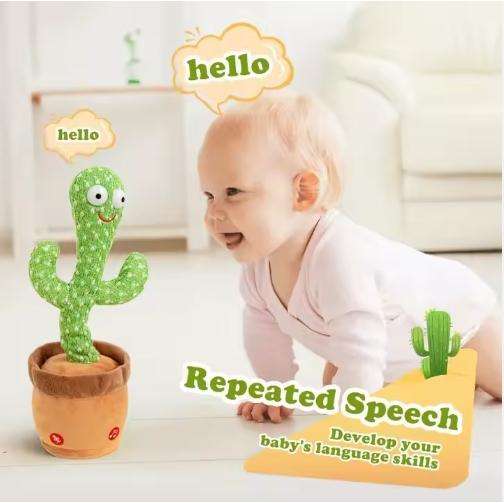 Dancing Cactus Music Baby Interactive Toy