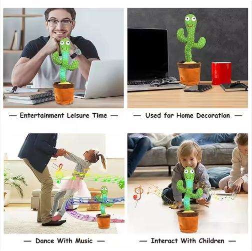 Dancing Cactus Music Baby Interactive Toy