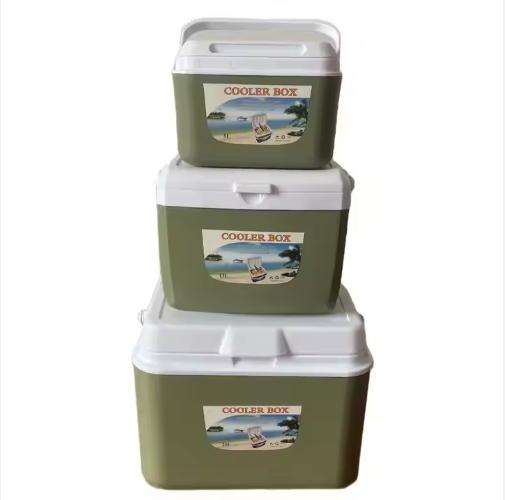 Unbeatable Price Custom KBKS 5L+13L+26L Camping Outdoor Picnic Olive Green 3pcs Set Hard Cooler Box