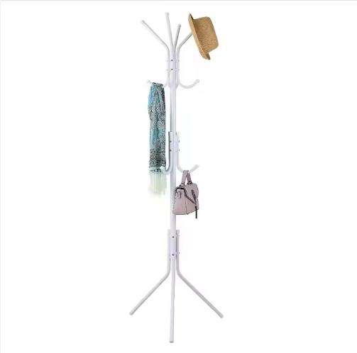 Home Decor Multifunctional Metal 12 Hook Hat and Coat Rack