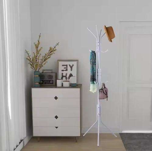 Home Decor Multifunctional Metal 12 Hook Hat and Coat Rack